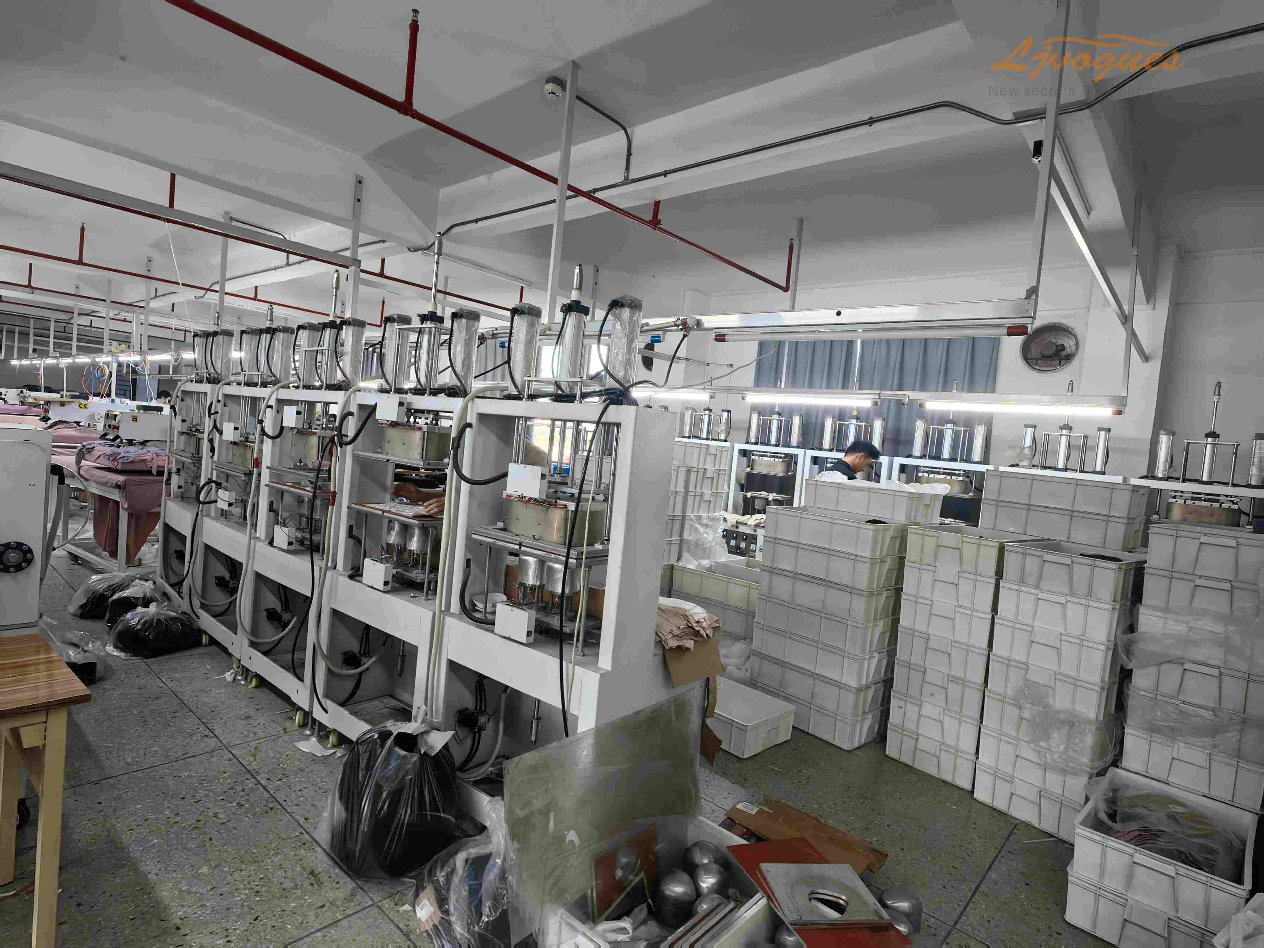 Ljvogues hot-melt bonding and seamless lingerie machinery
