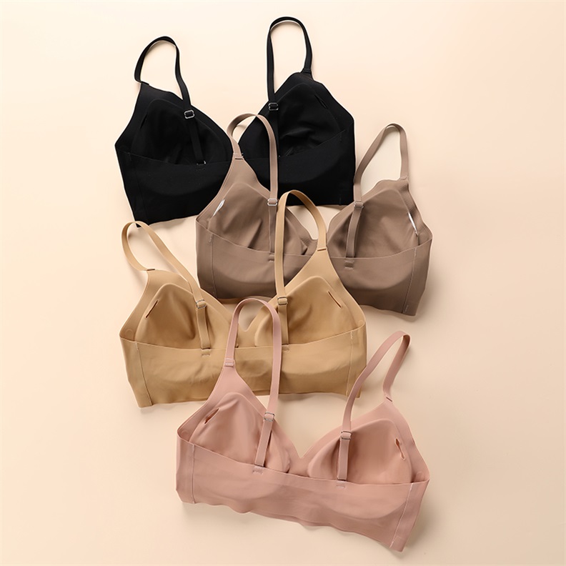 Seamless Bra (BX036) — alternate colourway showing fabric, cup and trim coordination
