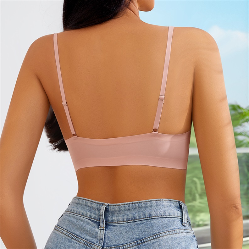 Seamless Bra (BX036) — flat-lay view showing colour options for custom bra production