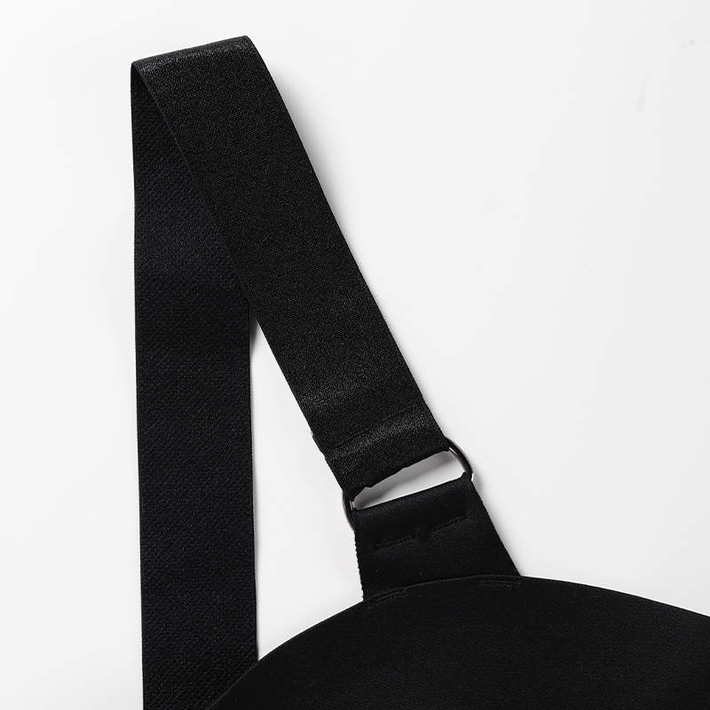 Seamless Wireless Bralette (BX064) — back closure and strap adjustment detail for OEM bra production