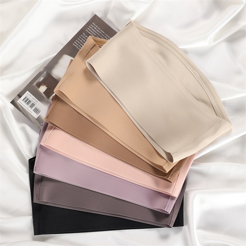 Seamless Wireless Strapless Bra (BX048) — alternate colourway showing fabric, cup and trim coordination