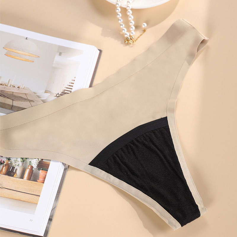 Seamless Leakproof Reusable Period Panty (A1021) — close-up of the multi-layer absorbent core construction