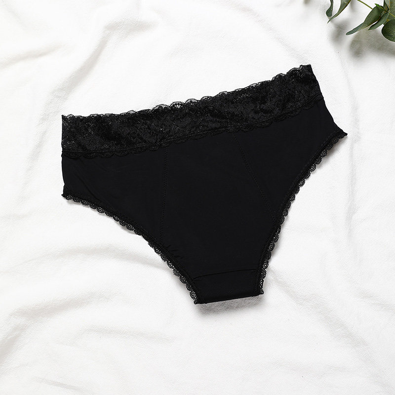 4-Layer Leakproof Reusable Period Panty (AD101) — close-up of the multi-layer absorbent core construction