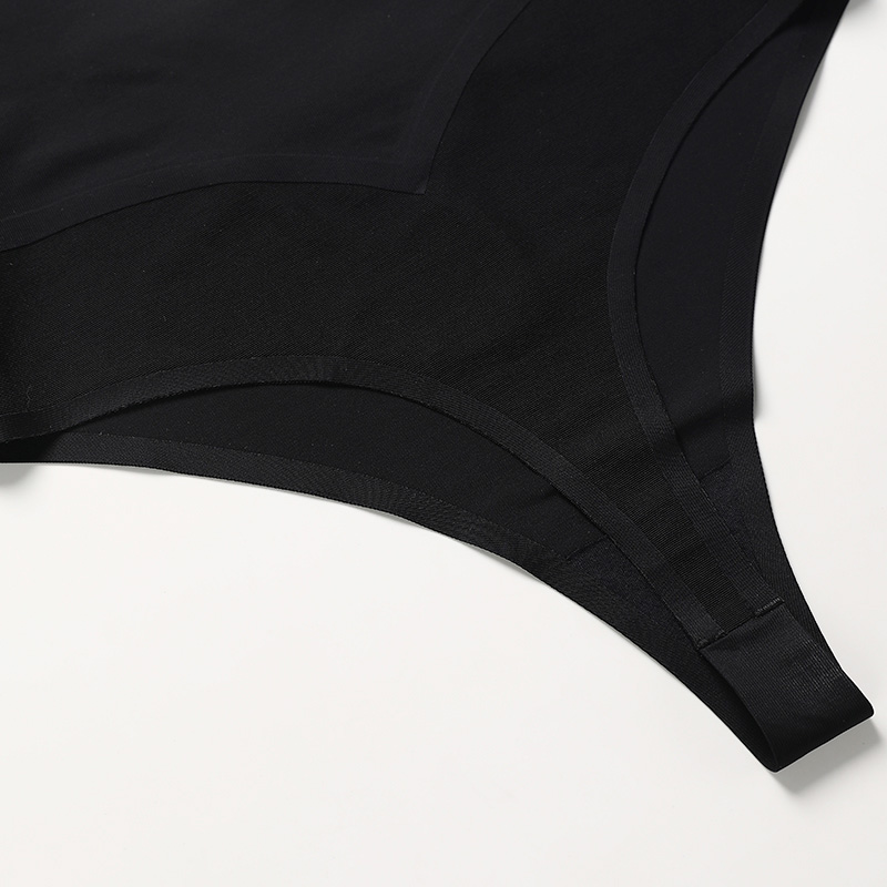 Seamless High-Waist Tummy-Control Thong (PX088) — fabric stretch and recovery detail for shapewear development