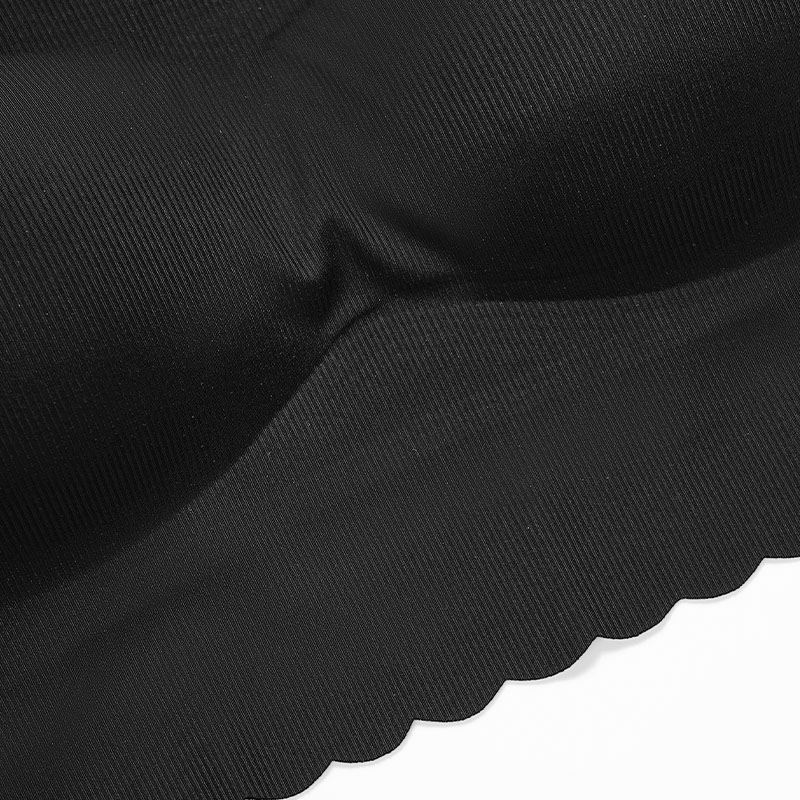 Seamless Backless Ribbed Bra (BW171) — fabric, elastic and finishing detail for a private-label bra range