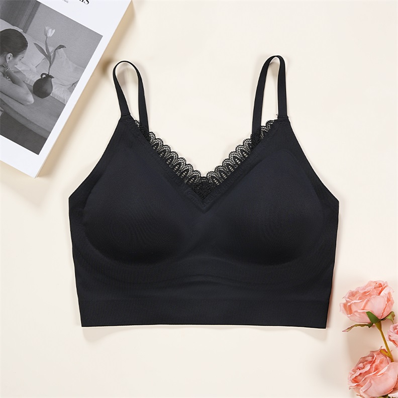 Seamless Wireless Backless Bra (BS139) — alternate colourway showing fabric, cup and trim coordination