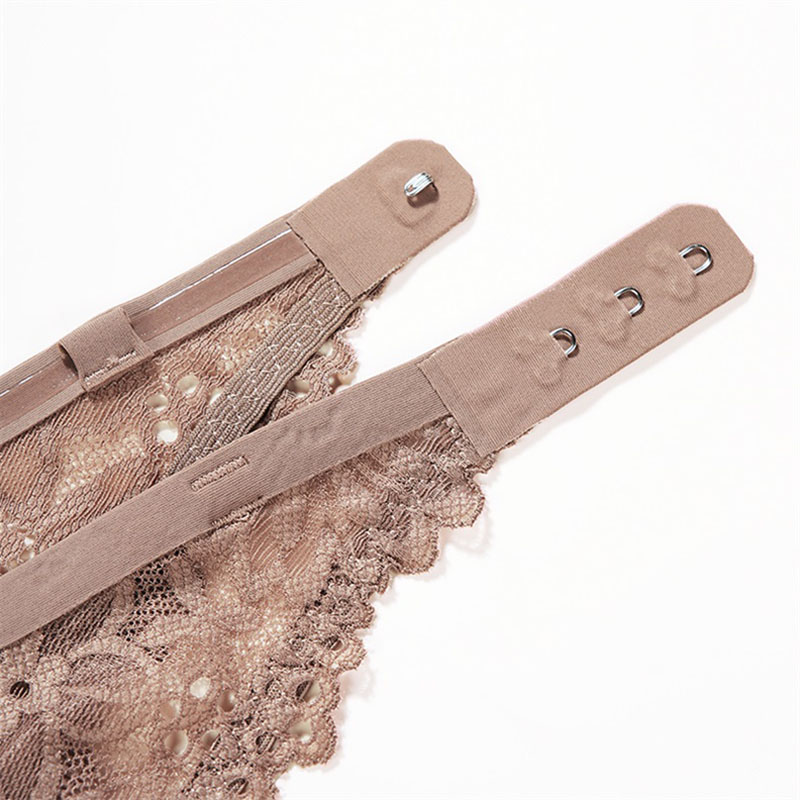 Seamless Strapless Lace Bralette (BY228) — fabric, elastic and finishing detail for a private-label bra range