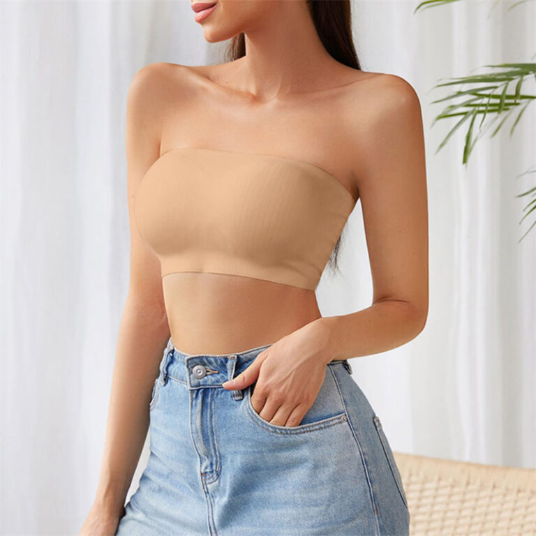 Seamless Jelly Strapless Bra (BX187) — strapless silhouette and bandeau support