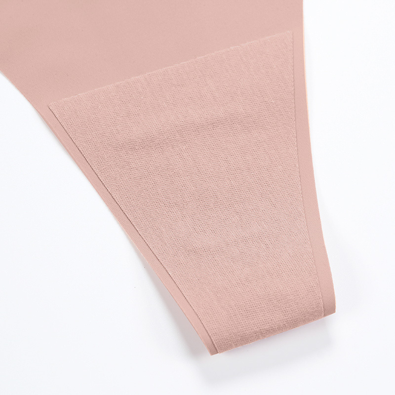 Seamless Lace No-Show Thong (PS354) — fabric and recovery detail for custom panty development