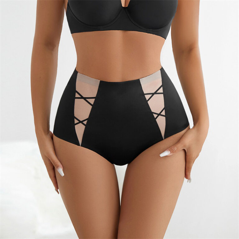 Body-Shaping Seamless High-Waist Tummy-Control Panty (SWS020) — tummy-control panel placement and compression fit