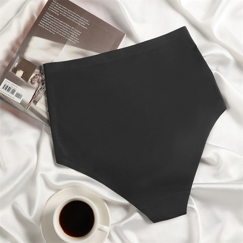 Seamless High-Waist Tummy-Control Panty (SWS020) — seam and support-panel construction close-up