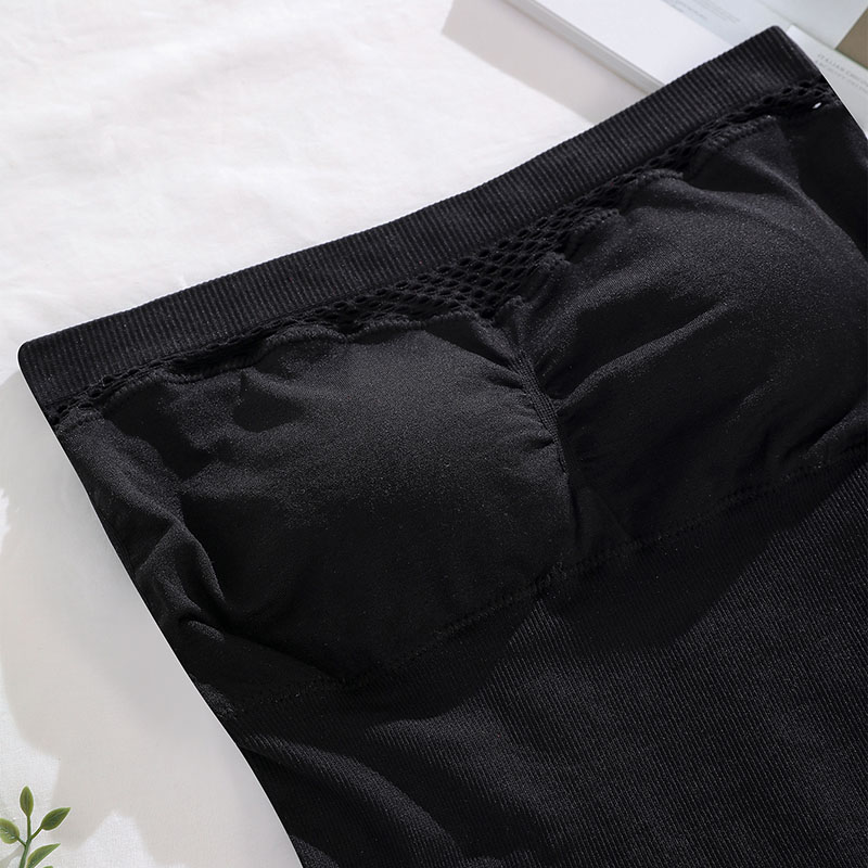 Seamless Strapless Tummy-Control Shapewear Bodysuit (SWX061) — strap, edge and anti-roll finishing detail