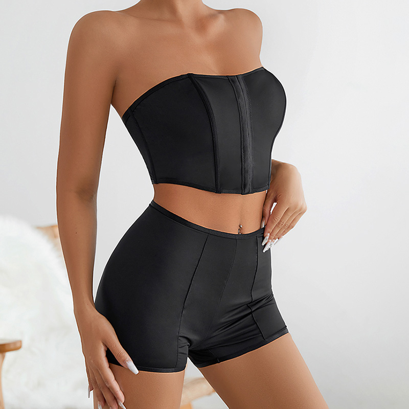 Seamless Shapewear Bodysuit (BPS176) — three-quarter view of the sculpting shapewear silhouette