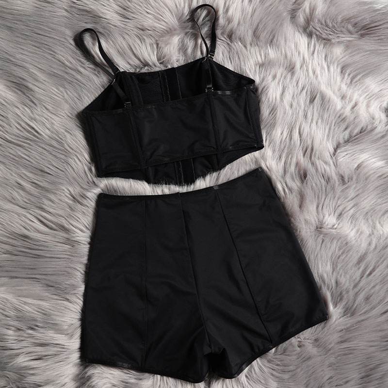 Seamless Shapewear Bodysuit (BPS176) — seam and support-panel construction close-up