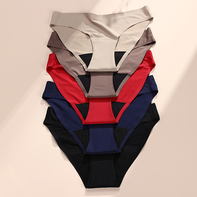 Seamless 4-Layer Leakproof Period Panty (A610) — back view of the reusable period underwear silhouette