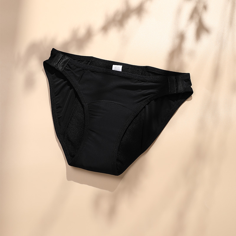 Seamless 4-Layer Leakproof Period Panty (AD105) — back view of the reusable period underwear silhouette