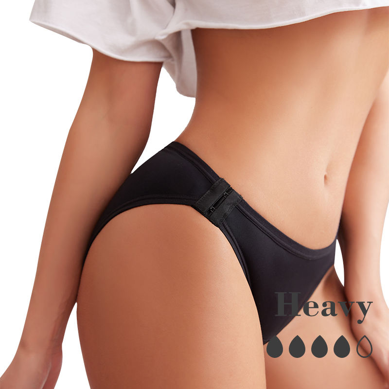 Seamless 4-Layer Leakproof Period Panty (AD105) — four-layer absorbent core and reusable period underwear coverage