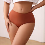Seamless 4-Layer Leakproof Period Panty (A1130) — four-layer absorbent core and reusable period underwear coverage