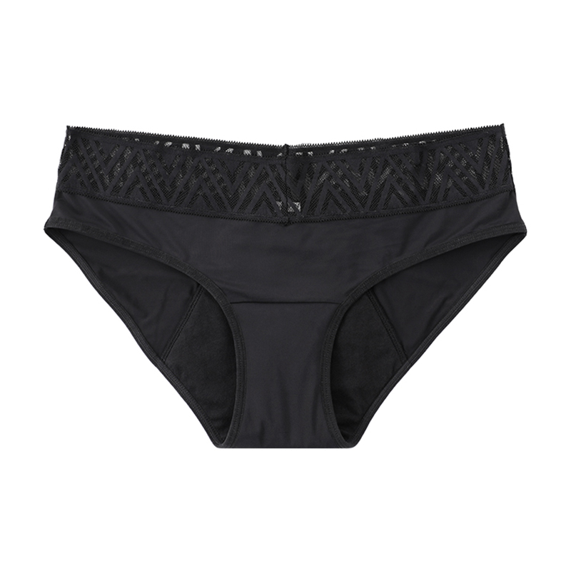 Seamless 4-Layer Leakproof Period Panty (SKPL02) — gusset and absorbent-core layout for period panty OEM production