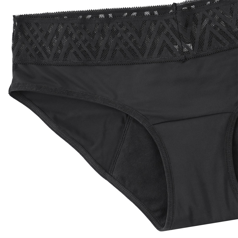 Seamless 4-Layer Leakproof Period Panty (SKPL02) — fabric and seam detail for a private-label period panty