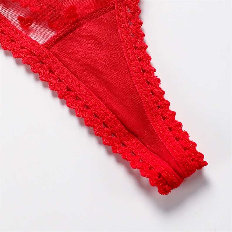 Mesh Transparent Lingerie Set (BPS133) — strap, ring and hardware detail for private-label lingerie