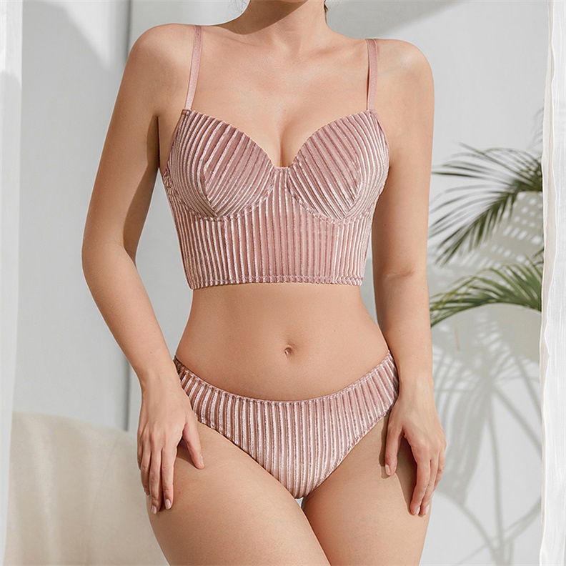 Coordinated private-label bra and panty sets