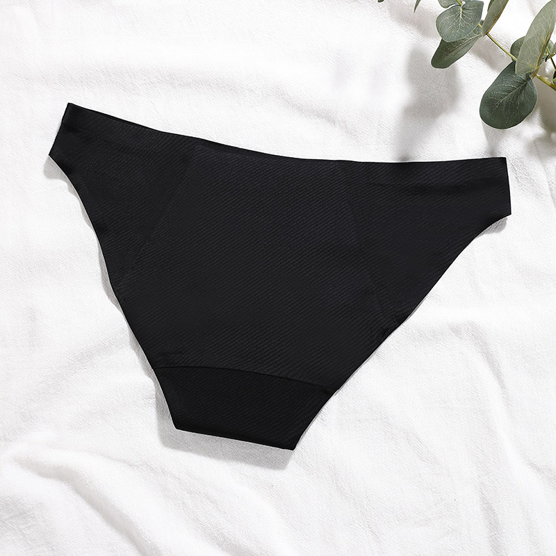 Leakproof Absorbent Low-Rise Period Panty (A611) — close-up of the multi-layer absorbent core construction