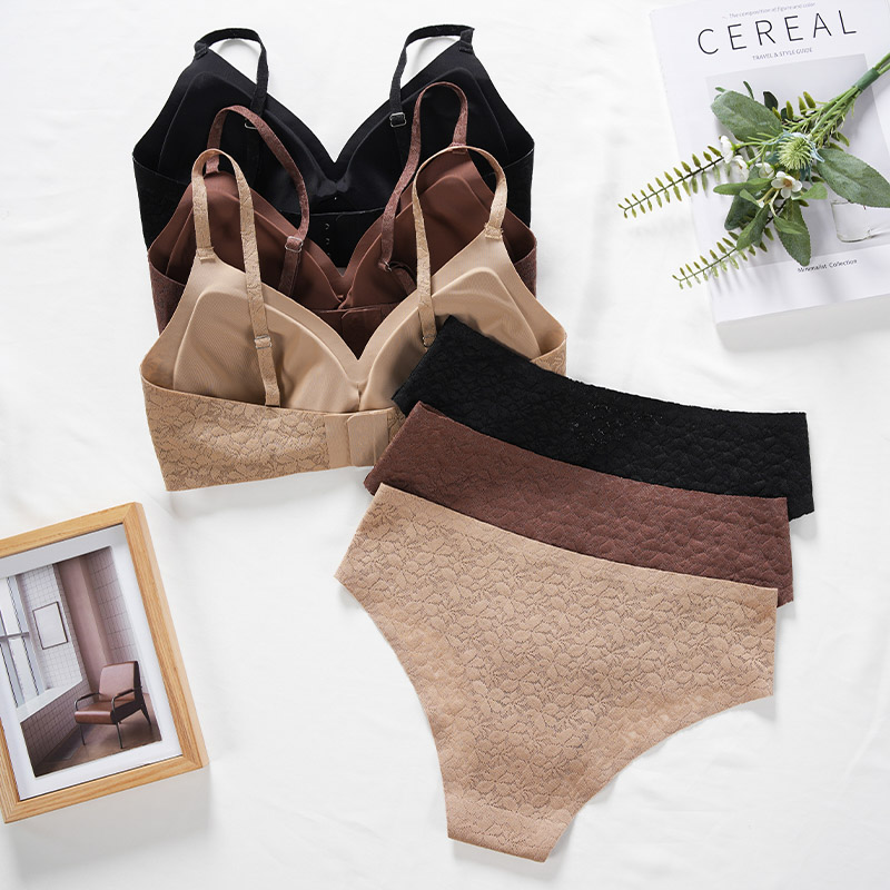 Lace Bra Set (BPX182) — alternate colourway for bra and panty set development