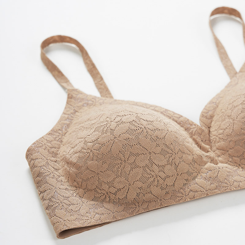 Lace Bra Set (BPX182) — bra back closure and adjustable strap detail