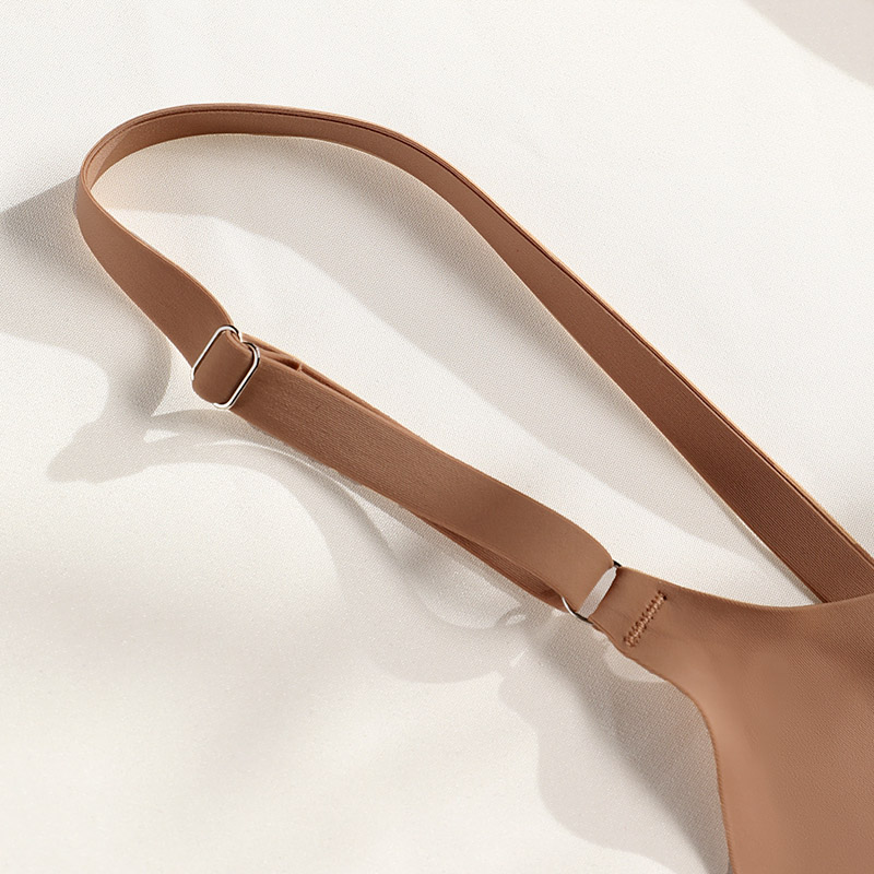 Seamless Wireless Bra Set (BPD108) — panty gusset and edge construction detail