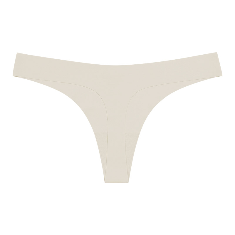 Seamless No-Show Low-Rise Thong (1023) — waistband and stretch-edge finishing detail