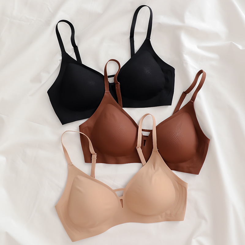 Seamless Wireless Push-Up Bralette (BW159) — alternate colourway showing fabric, cup and trim coordination