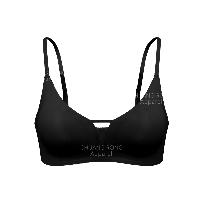 Seamless Wireless Push-Up Bralette (BW159) — alternate view showing push-up cup shaping and front profile