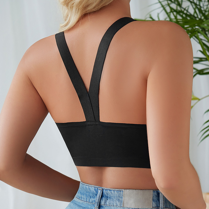 Seamless Wireless Bra (BX141) — alternate colourway showing fabric, cup and trim coordination