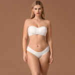Wireless Front-Closure Full-Coverage Strapless Bra (BF582) — strapless silhouette and bandeau support