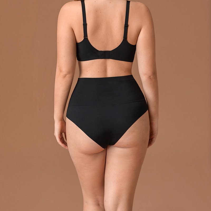 High-Waist Tummy-Control Panty (PX852) — three-quarter view of the sculpting shapewear silhouette