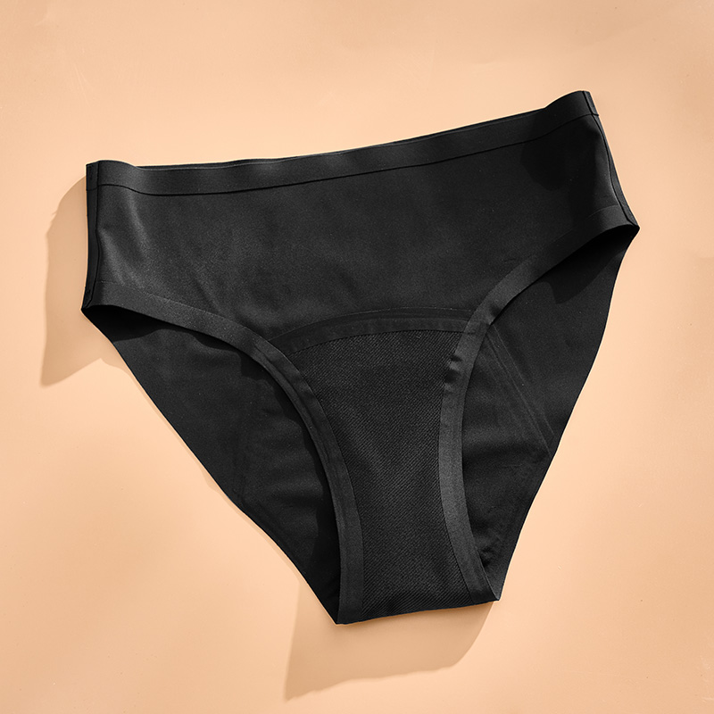 Seamless functional Period Panty (AA081) — fabric and seam detail for a private-label period panty