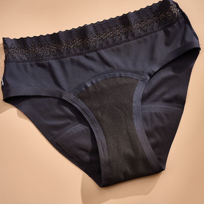Seamless functional Period Panty (AA083) — side-panel fit and barrier edge finishing detail