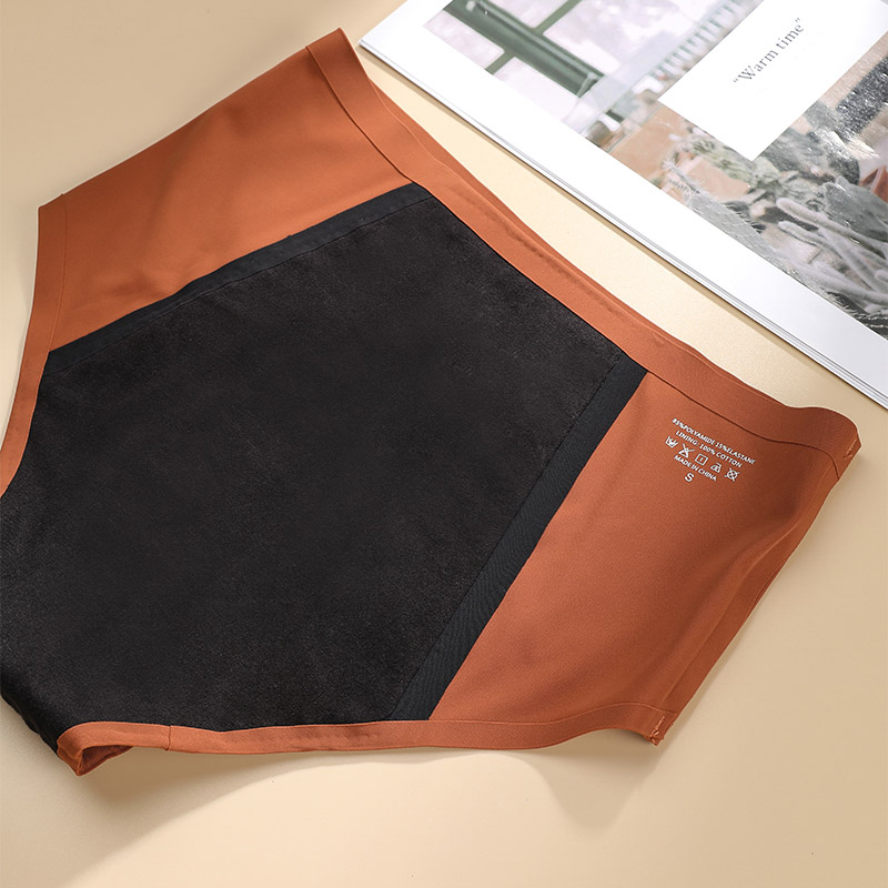Seamless High-Waist functional Period Panty (A1131) — fabric and seam detail for a private-label period panty