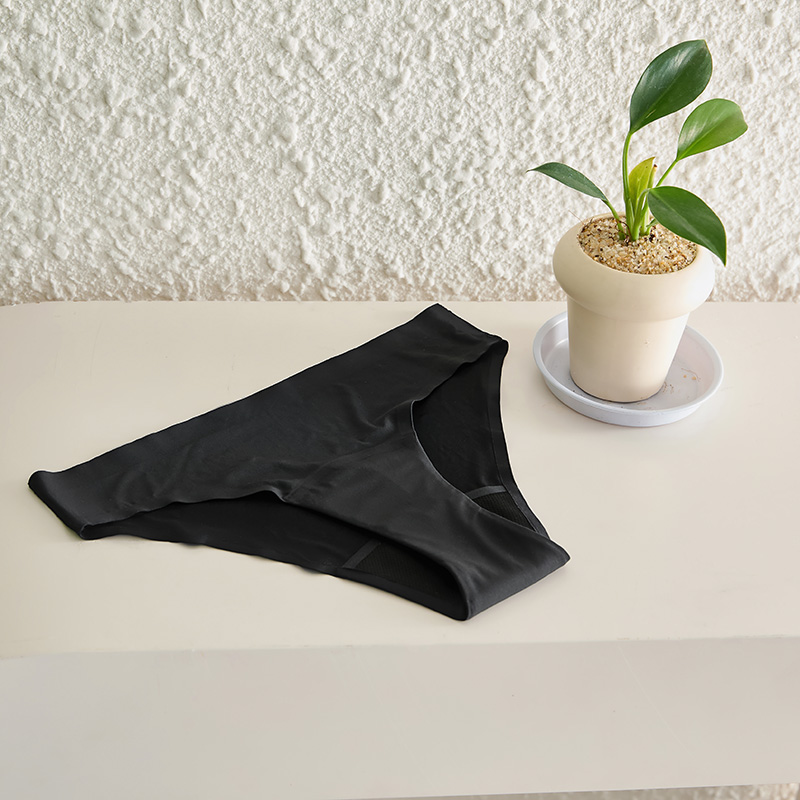 functional Reusable Period Swimwear (9403) — fabric and seam detail for a private-label period panty