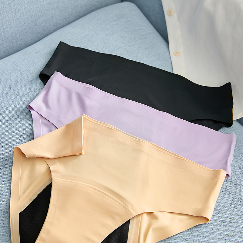 Seamless No-Show Period Panty (AA095) — fabric and seam detail for a private-label period panty