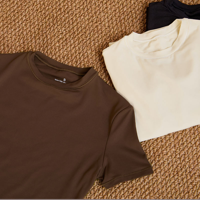 Seamless Soft Contour Bodysuit (CA020) — flat-lay colour options for private-label soft contour wear