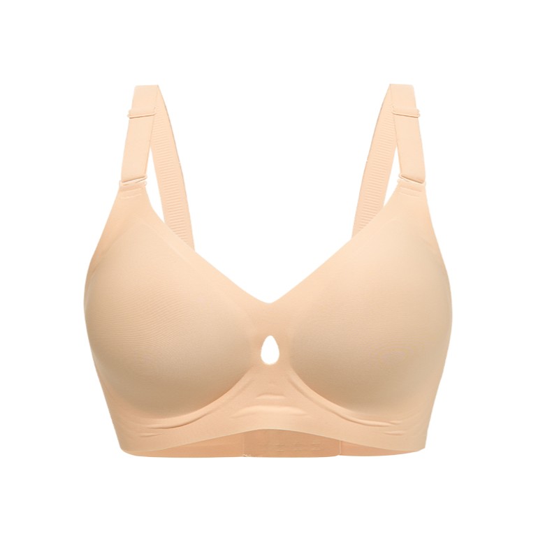 Seamless Wireless Jelly Bra (BA1141) — flat-lay view showing colour options for custom bra production