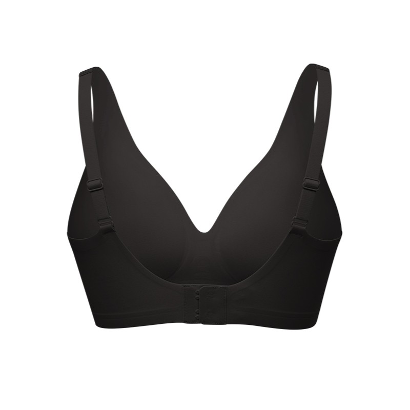 Seamless Wireless Jelly Bra (BA823) — back closure and strap adjustment detail for OEM bra production