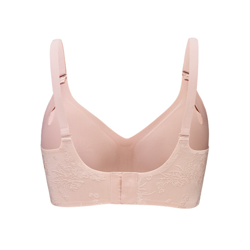 Seamless Wireless Jelly Bra (BA1296) — flat-lay view showing colour options for custom bra production
