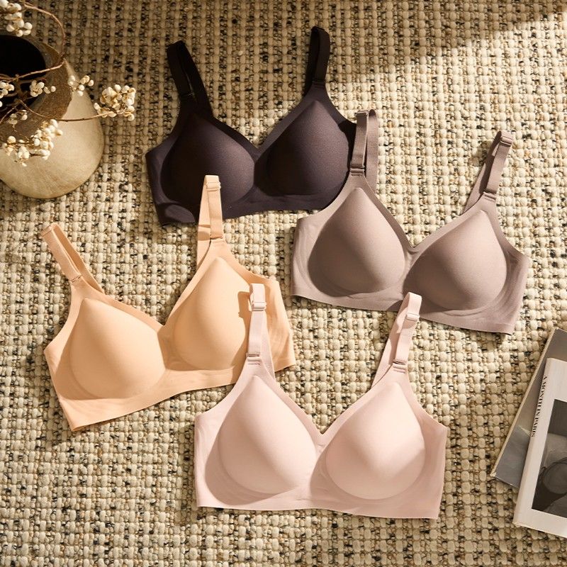 Seamless Wireless Jelly Bra (BA825) — alternate colourway showing fabric, cup and trim coordination