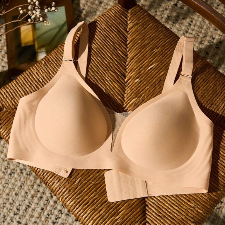 Seamless Wireless Mesh Bra (BA1143) — wireless support and underband construction