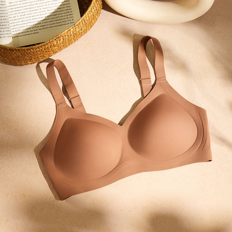 Seamless Wireless Jelly Bra (BH1558-233) — alternate colourway showing fabric, cup and trim coordination