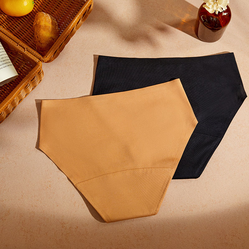 Reusable Lace Modal Period Panty (AH163) — side profile showing barrier edge coverage and stretch fit