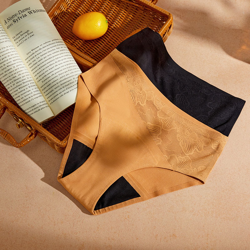Reusable Lace Modal Period Panty (AH163) — back view of the reusable period underwear silhouette